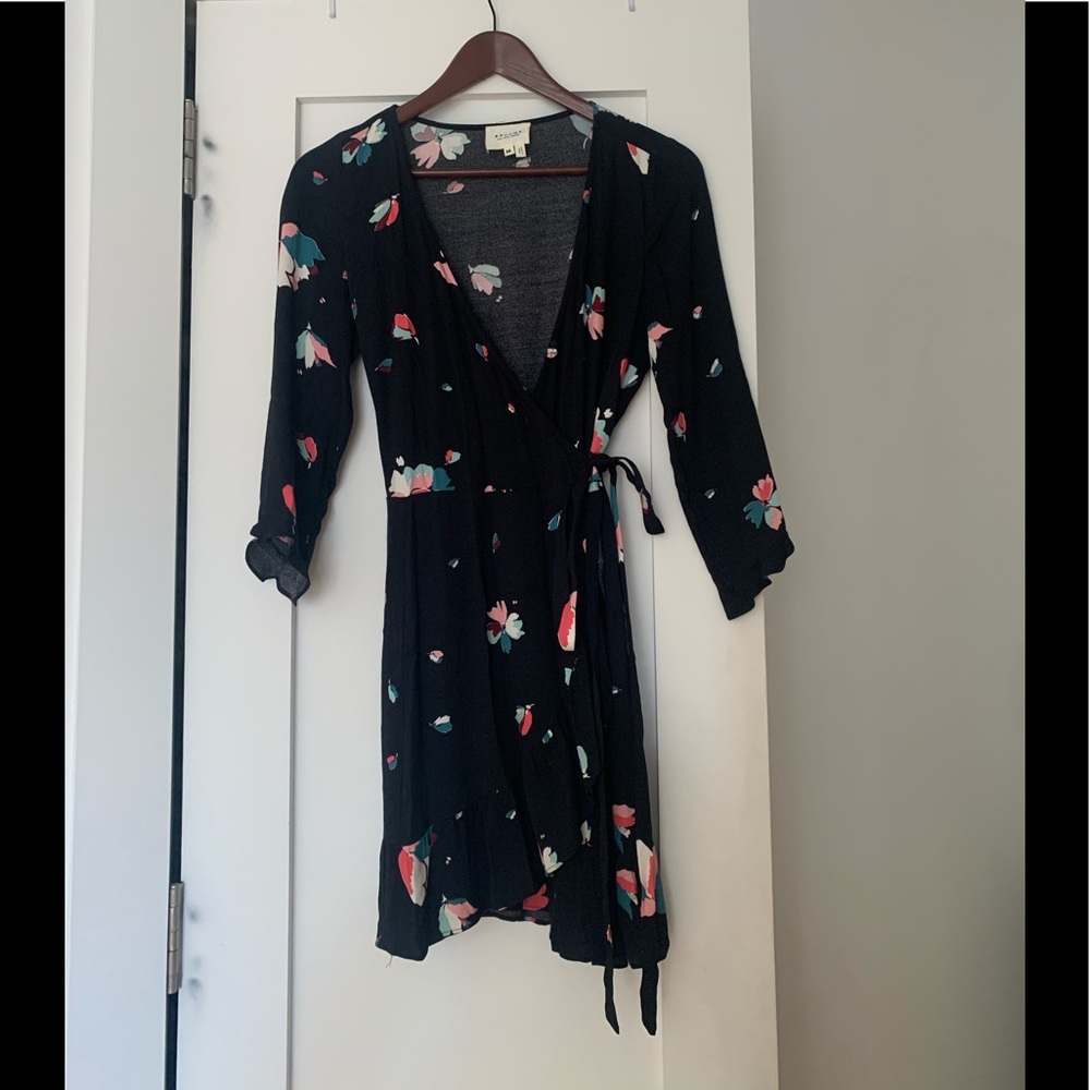 Sezane wrap dress
